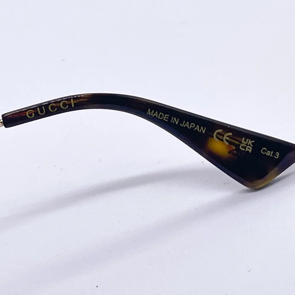 NEW GUCCI GG0062S 003 AVIATOR FRAME SUNGLASSES GUCCI
